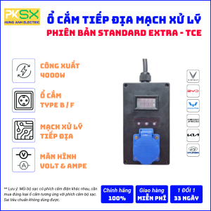 Ổ cắm tiếp địa mạch xử lý | Phiên bản TCE ( STANDARD EXTRA) | VINFAST, BYD, WULING, JAECOO, KIA