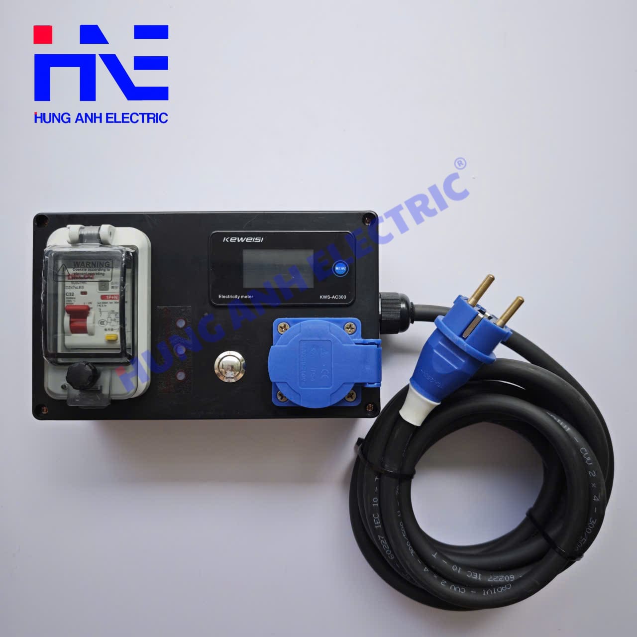 Ổ Cắm Sạc Xe Ô Tô JAECOO J5, J7, BYD, VinFast – Ổ Cắm Tiếp Địa Mạch Xử Lý Phiên Bản PREMIUM (Cáp 2x2.5mm) - Ảnh 3
