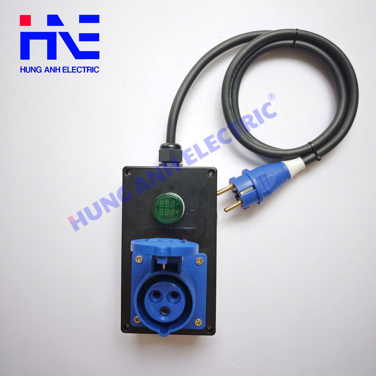 Ổ Cắm Sạc Ô Tô Điện OTIDI ECOE Báo Điện Áp Và Dòng Điện – Tích Hợp Mạch Xử Lý Tiếp Địa Cho JAECOO J5, J7, VinFast, BYD - Ảnh 2